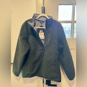 Men's Canada Goose Renfrew Fleece Pullover Dark Sage size small